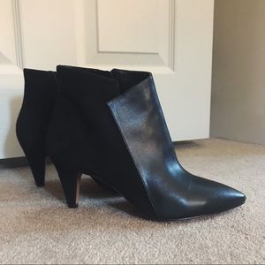 Black Leather & Suede Heels from Nine West